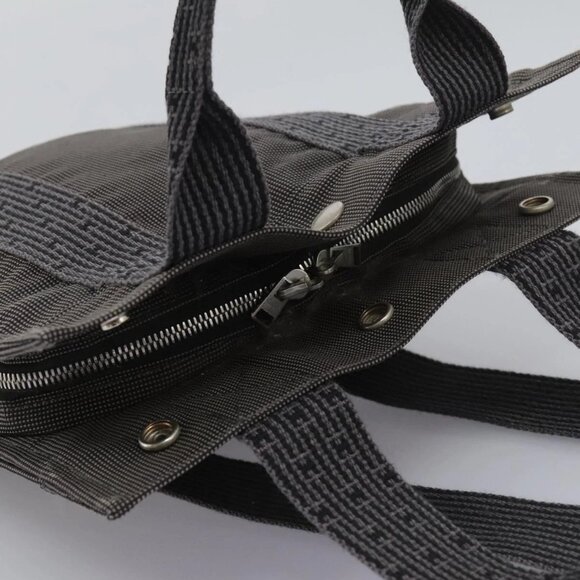 HERMES Herbag A Dos PM Backpack Canvas Gray Auth BD163 - Picture 7 of 15